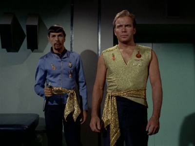 Male Officer Sashes - Kirk & Spock