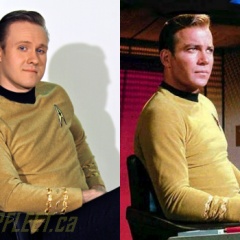 Captain Kirk side-by-side. (2013)