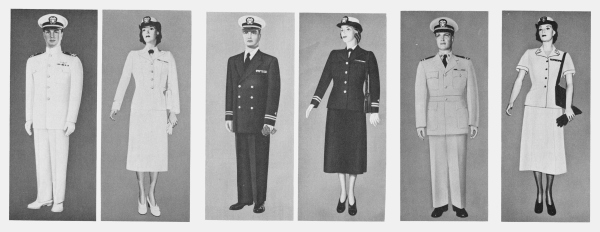 U.S. Navy Officers - 1959, 1964